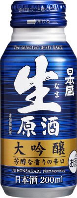 生原酒　大吟醸　ボトル缶