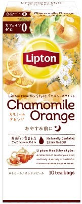 リプトン　ヘルシースタイル　カモミール・オレンジ　ティーバッグ　１０袋