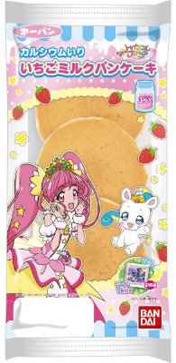 プリキュアいちごミルクパンケーキ