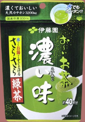 おーいお茶　濃い味さらさら緑茶　３２ｇ