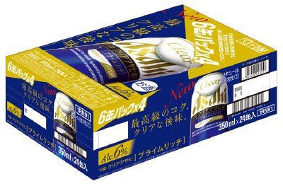 クリアアサヒプライムリッチ　３５０ｍｌ×２４