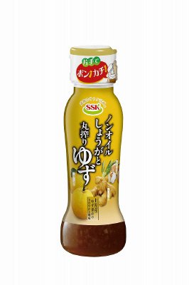 SSK　ノンオイルしょうがと丸搾りゆず　160ml