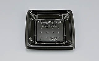 BFコモ角皿内15黒