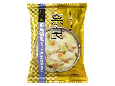 奈良　飛鳥鍋風（ミルク風味の鶏野菜鍋）