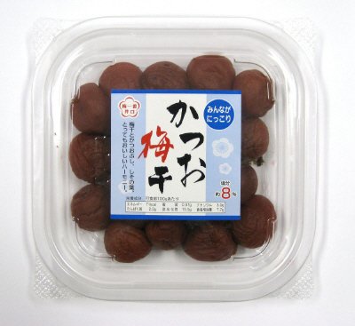 中国産　かつお梅干
