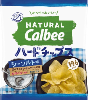 ＮａｔｕｒａｌＣａｌｂｅｅハードチップスシーソルト味