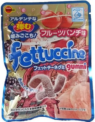 フェットチーネグミフルーツパンチ味