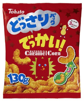 どっさりパック　キャラメルコーン