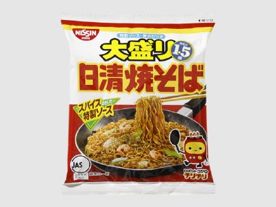 日清焼そば　大盛り１．５倍