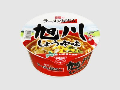 日清のラーメン屋さんどんぶり　旭川しょうゆ味