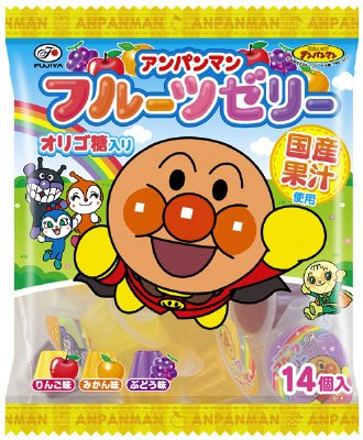 アンパンマンフルーツゼリー