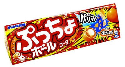 ぷっちょボールコーラ三角箱