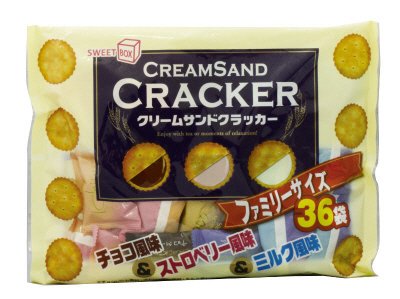クリームサンドクラッカーアソート