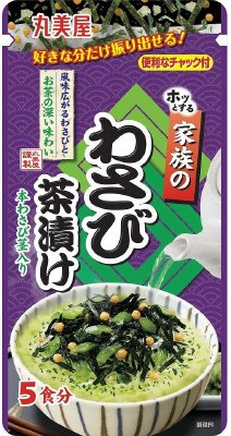 家族のわさび茶漬け