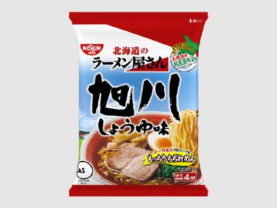 日清北海道のラーメン屋さん　旭川しょうゆ味（北海道限定）