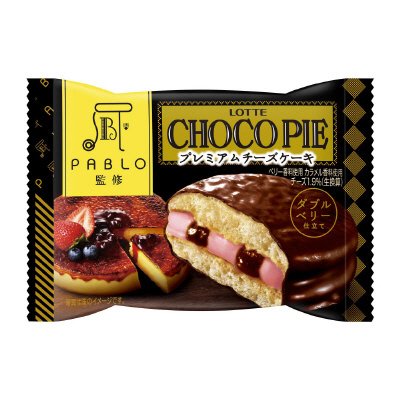 チョコパイ＜ＰＡＢＬＯ監修プレミアムチーズケーキ　ダブルベリー仕立て＞個売り