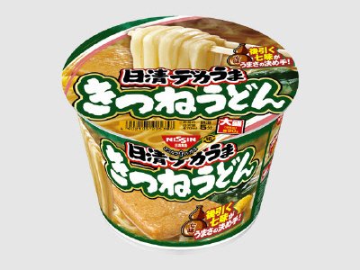日清デカうま　きつねうどん