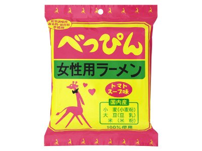 べっぴんラーメン１食トマトスープ味　化学調味料不使用