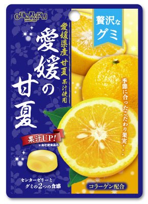 贅沢なグミ　愛媛の甘夏