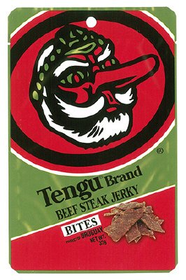 テング ビーフステーキジャーキー バイツ レギュラー