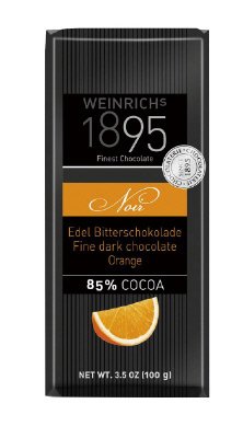 ダークチョコレート85％カカオ　ウィズ　オレンジ