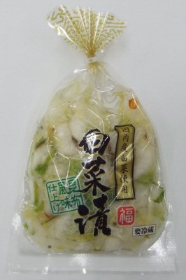 白菜漬昆布風味仕上げ