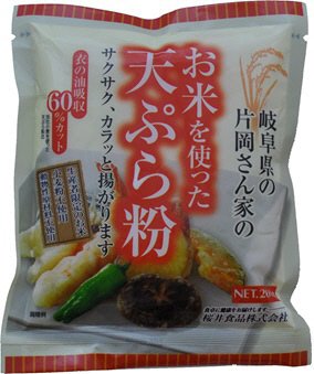 お米を使った天ぷら粉