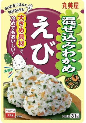 混ぜ込みわかめ　えび