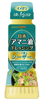 日清アマニ油ドレッシング　チーズ薫るシーザー１６０ ｍｌ