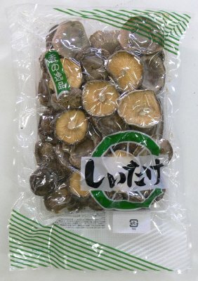 中国産足切荒葉椎茸　２５０ｇ