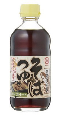 本節けずりそばつゆストレート340ｍｌ