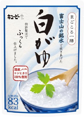まごころ一膳　富士山の銘水で炊きあげた白がゆ