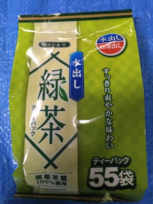 水出し　緑茶ティーパック