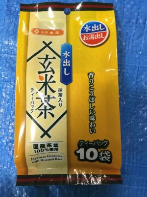 水出し　抹茶入玄米茶ティーパック