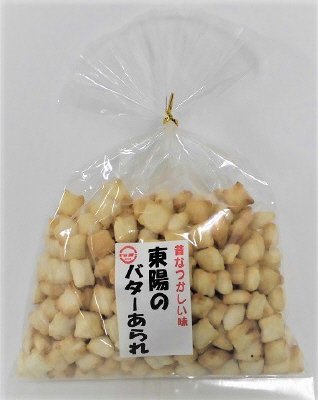 巾着バターあられ