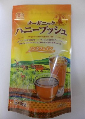 オーガニックハニーブッシュティーパック