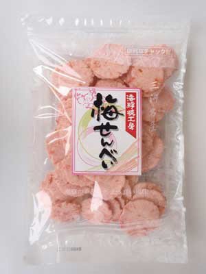 梅せんべい