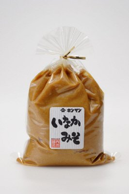 内池醸造　いなか味噌　巾着　１ｋｇ