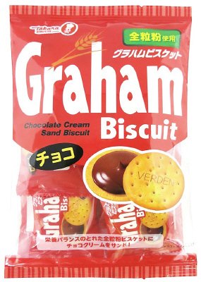 グラハムビスケットチョコクリーム