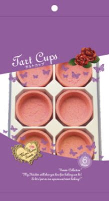 タルトカップ ラウンド S ローズピンク