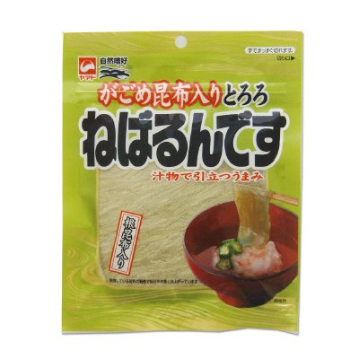 がごめ昆布入りとろろ　ねばるんです