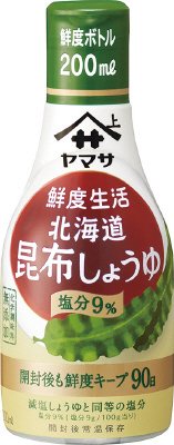 鮮度生活　北海道昆布しょうゆ　塩分９％