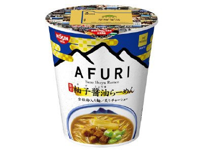日清　ＴＨＥ　ＮＯＯＤＬＥ　ＴＯＫＹＯ　ＡＦＵＲＩ　限定柚子醤油らーめん