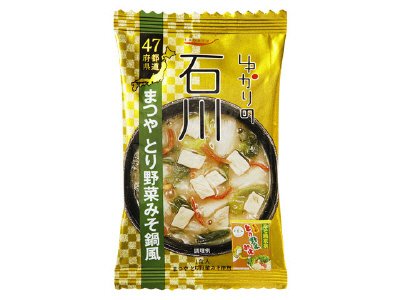 ゆかりの 石川 まつや とり野菜みそ鍋風