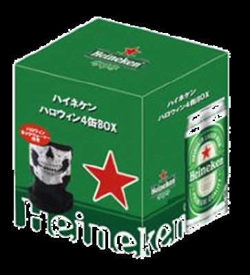 ハイネケンハロウィン４缶ＢＯＸ