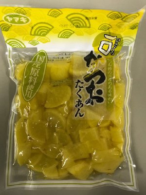 一口かつおたくあん