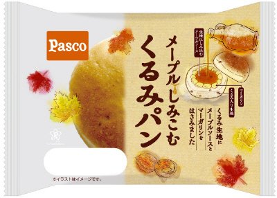 メープルしみこむくるみパン