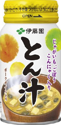 広口缶　とん汁