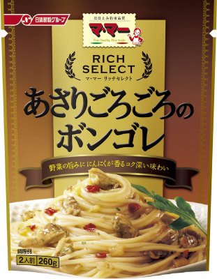 リッチセレクト　あさりごろごろのボンゴレ