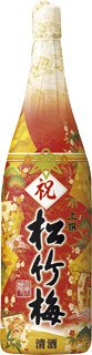 上撰松竹梅１．８Ｌ祝紙巻